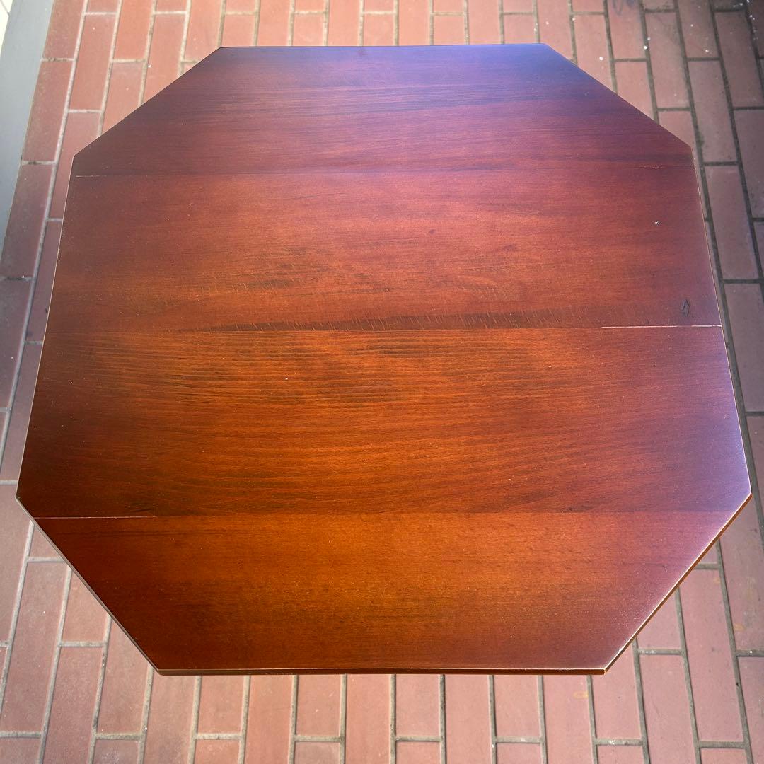 飛騨産業 キツツキマーク octagon table カフェテーブル