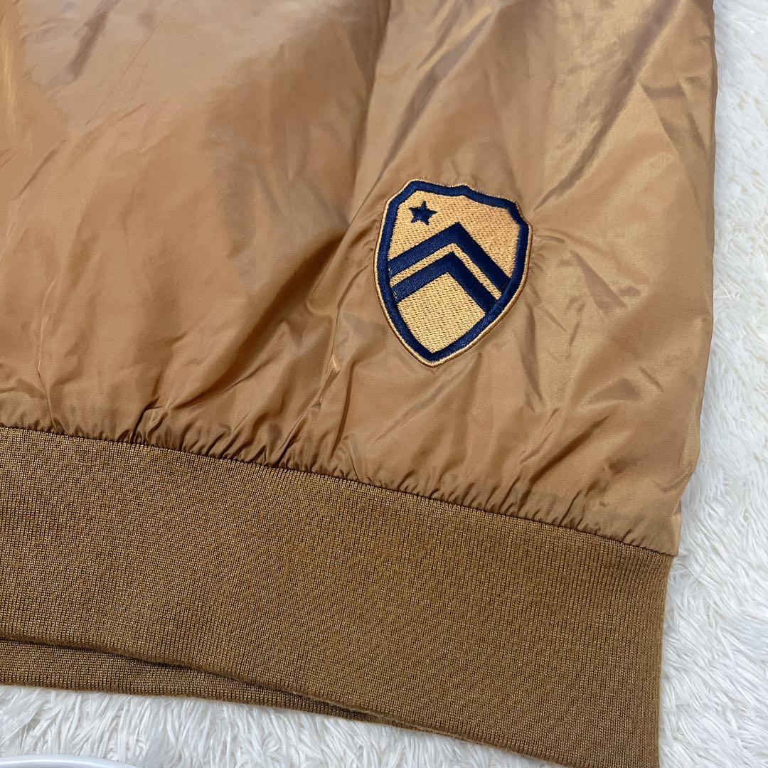 パーリーゲイツ　ハーフジップ　中綿　ブルゾン　ニット切替