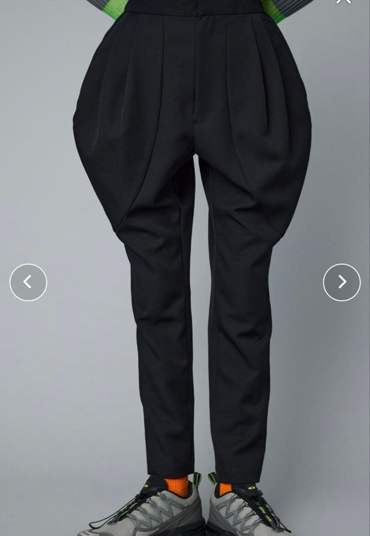 つくね 　　　　☆HeRIN.CYE マウンテンジョガーパンツ　ブラック