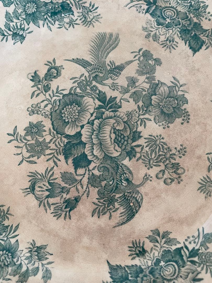 イギリスアンティークプレート絵皿B