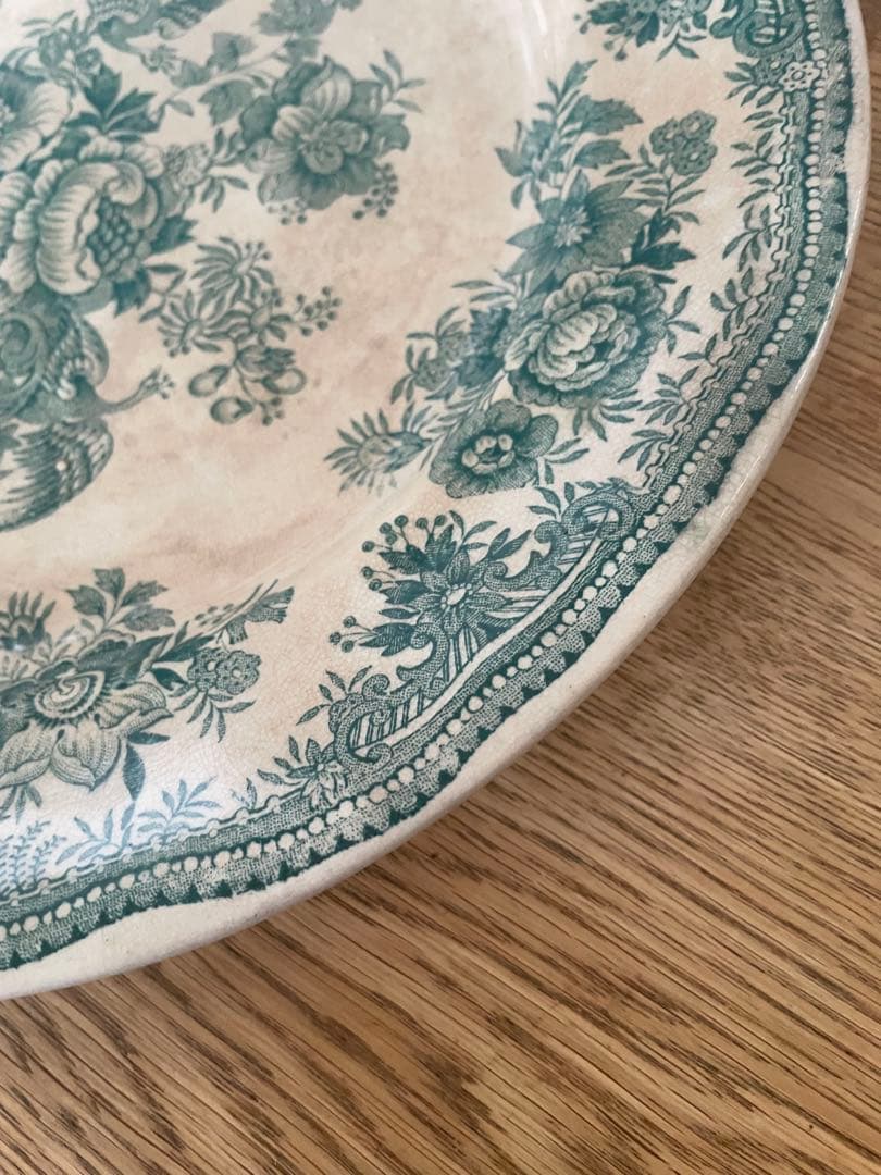 イギリスアンティークプレート絵皿B