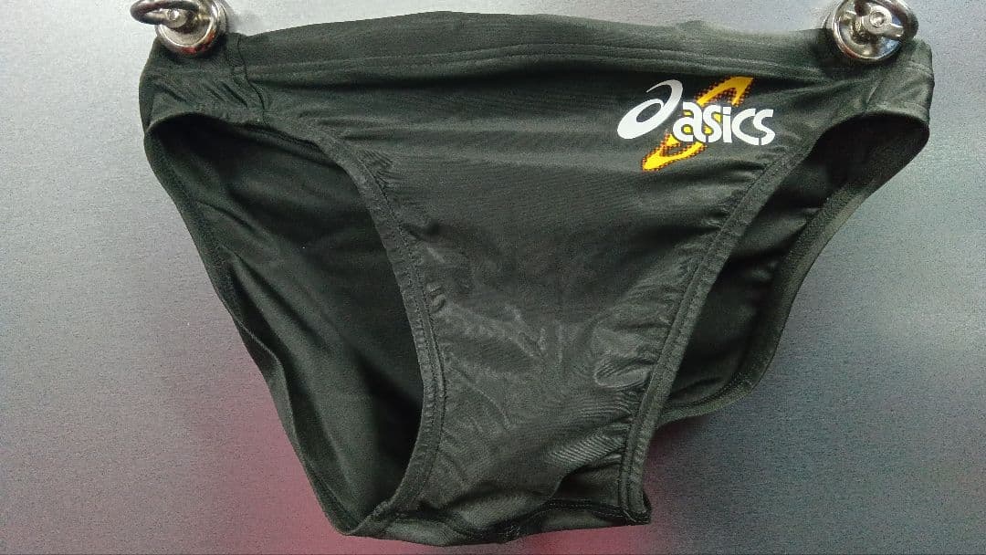 asics 競泳水着 oサイズ ガンメタ 新品