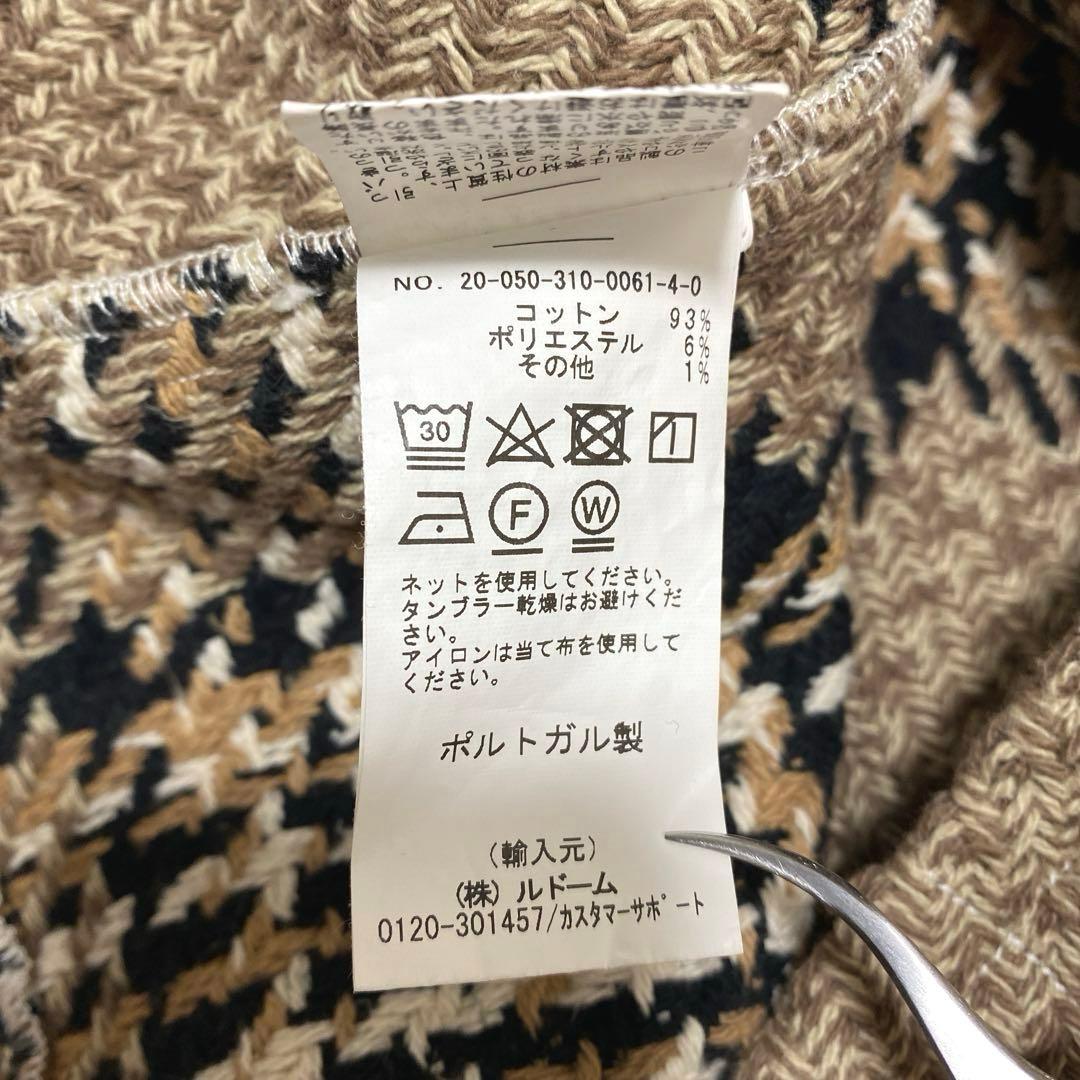 美品！wax london ワックスロンドン バスケットチェックシャツ M