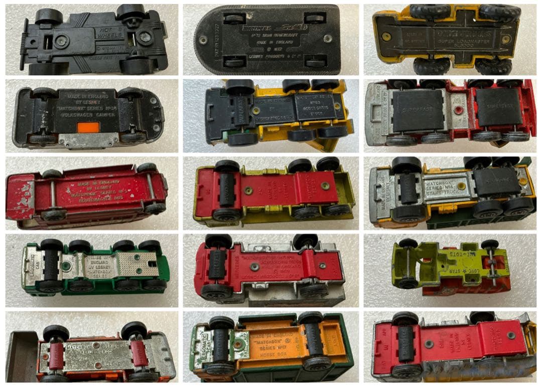 主に英国製 マッチボックス ミニカー コレクション箱入 セット
