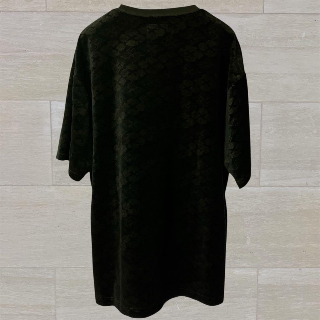 GAKKIN × BUDSPOOL 花罰家紋 VELOUR S/S TEE XL