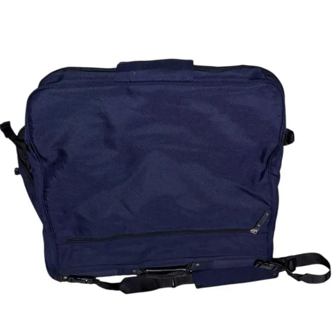 KANATA デッドストック　ガーメントバッグ　ハンガー付　美品　ネイビー