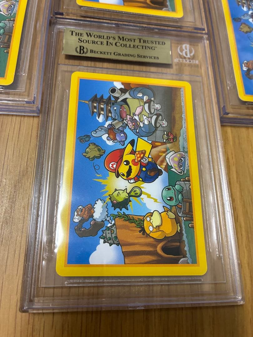 BGS10★BGS9.5☆マリオピカチュウ スペード ポケモントランプ