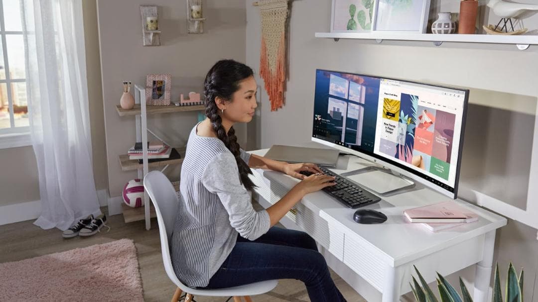 【手渡し限定（江東区界隈）】ＨＰ製　34インチ ウルトラワイドディスプレイ