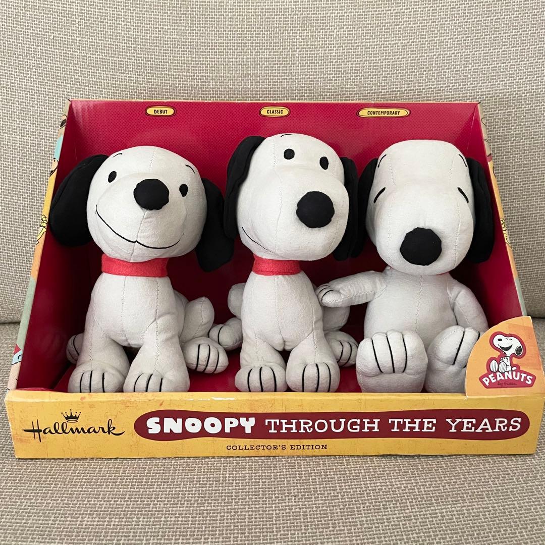 スヌーピー ホールマーク ぬいぐるみ ドール 3体セット アメリカ 海外