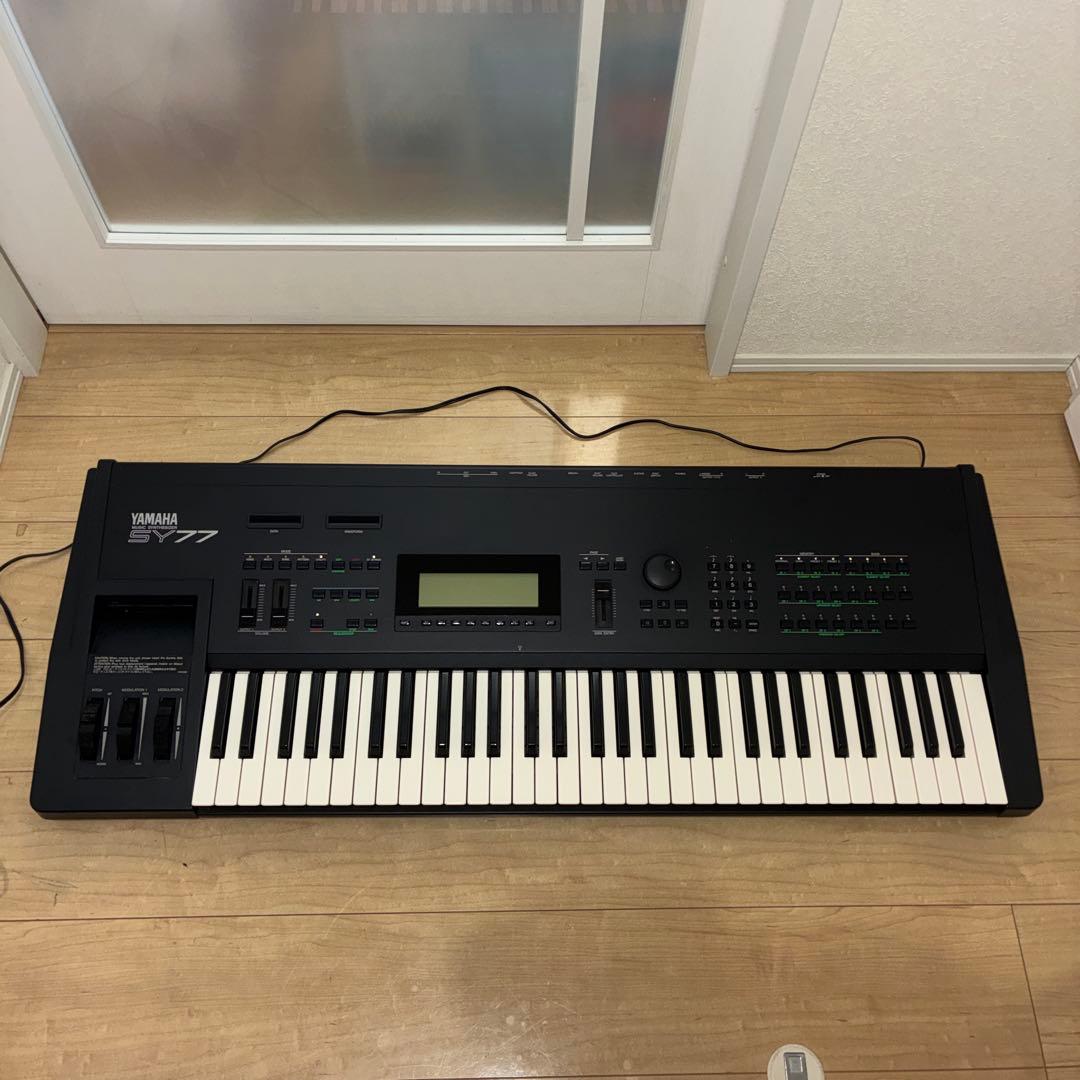 動作品　YAMAHA SY77 シンセサイザー　名機