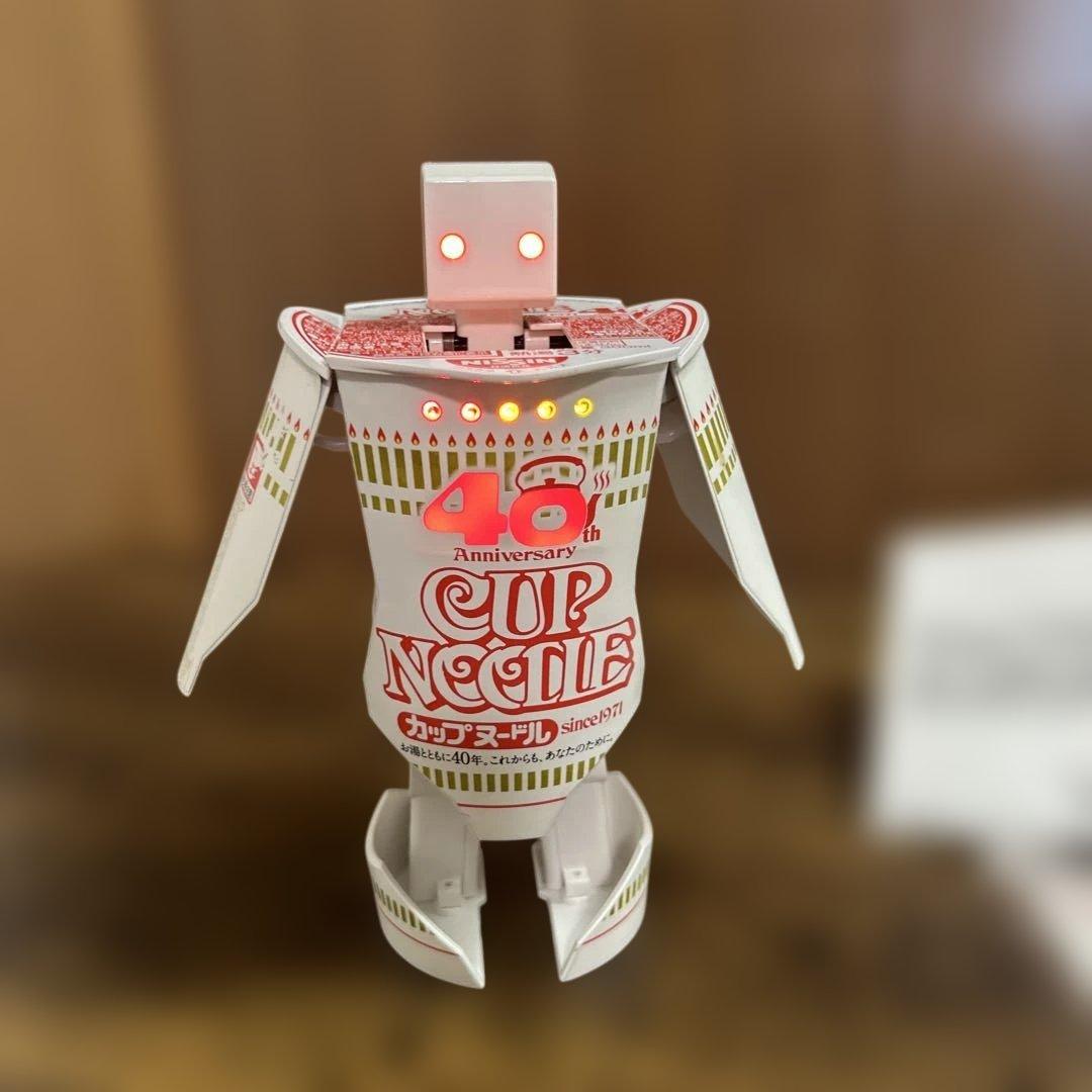 日清 カップヌードル 40周年記念 初代　ロボタイマー