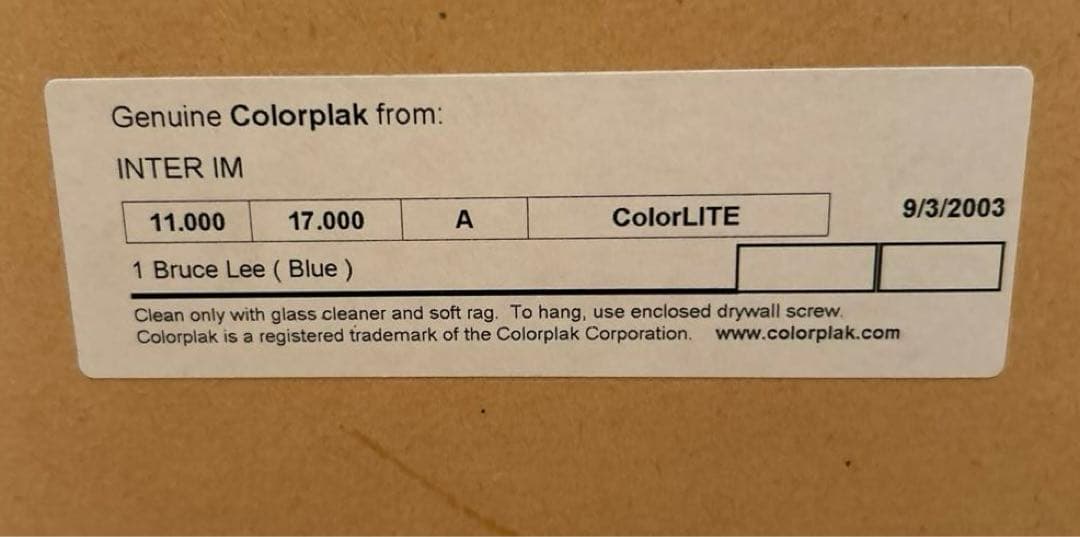 ブルース・リーの絵