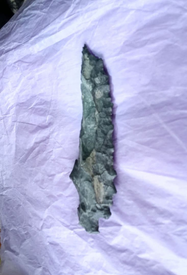 卑弥呼石剣 本物 サヌカイト 石器 模写