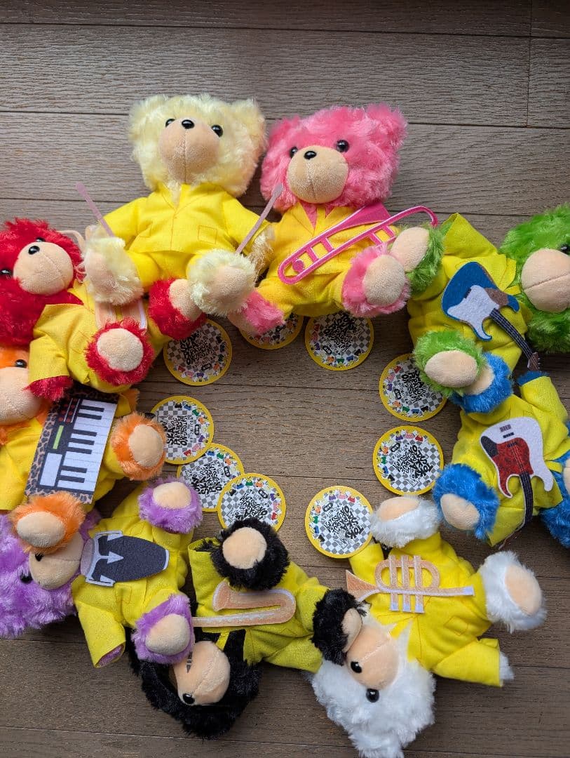 東京スカパラダイスオーケストラモチーフぬいぐるみ×クッション全種セット