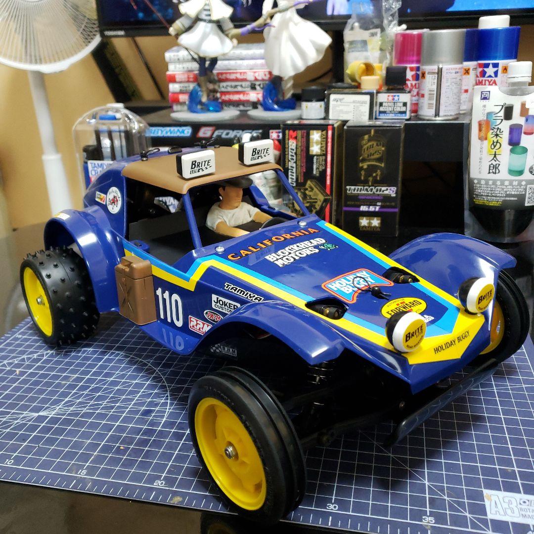 タミヤ DT02 ホリデーバギー、 1/10　全部セット　即走行可能　メカレス可