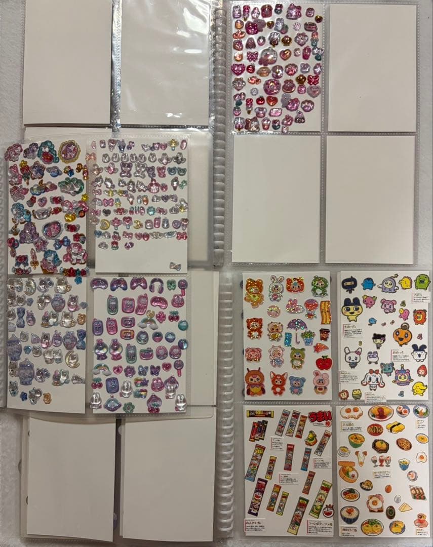 シール帳　完成品　Ａ4サイズ　ボンボンドロップシール　シール