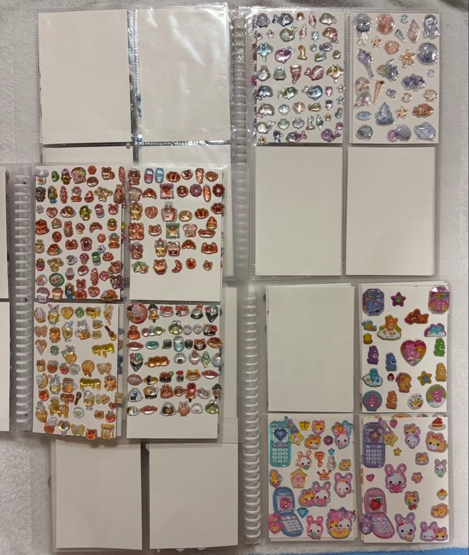 シール帳　完成品　Ａ4サイズ　ボンボンドロップシール　シール