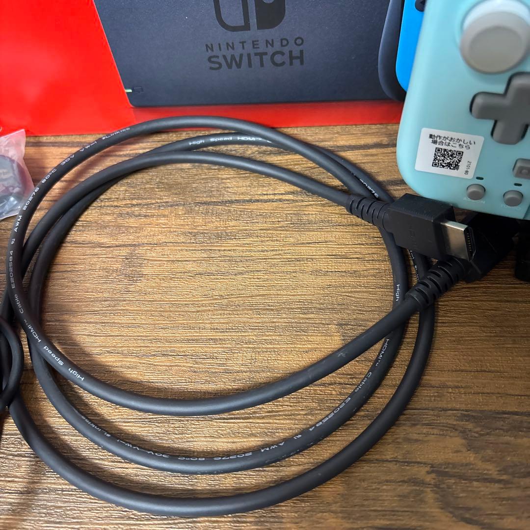 【初期化済み】switch 箱付き➕オプションコントローラセット