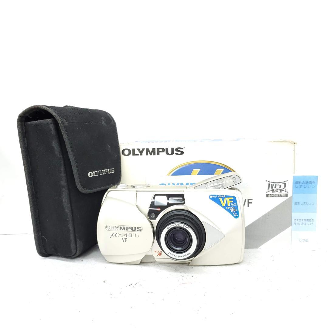 【動作確認済】 Olympus μ-Ⅱ115VF F0731-21ID y