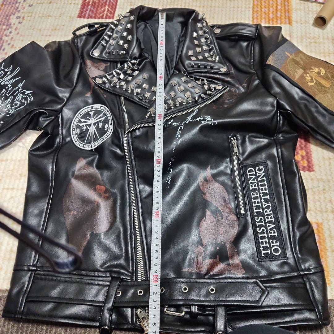 【大幅値下げ】bring me the horizon 海外 革ジャケット XL