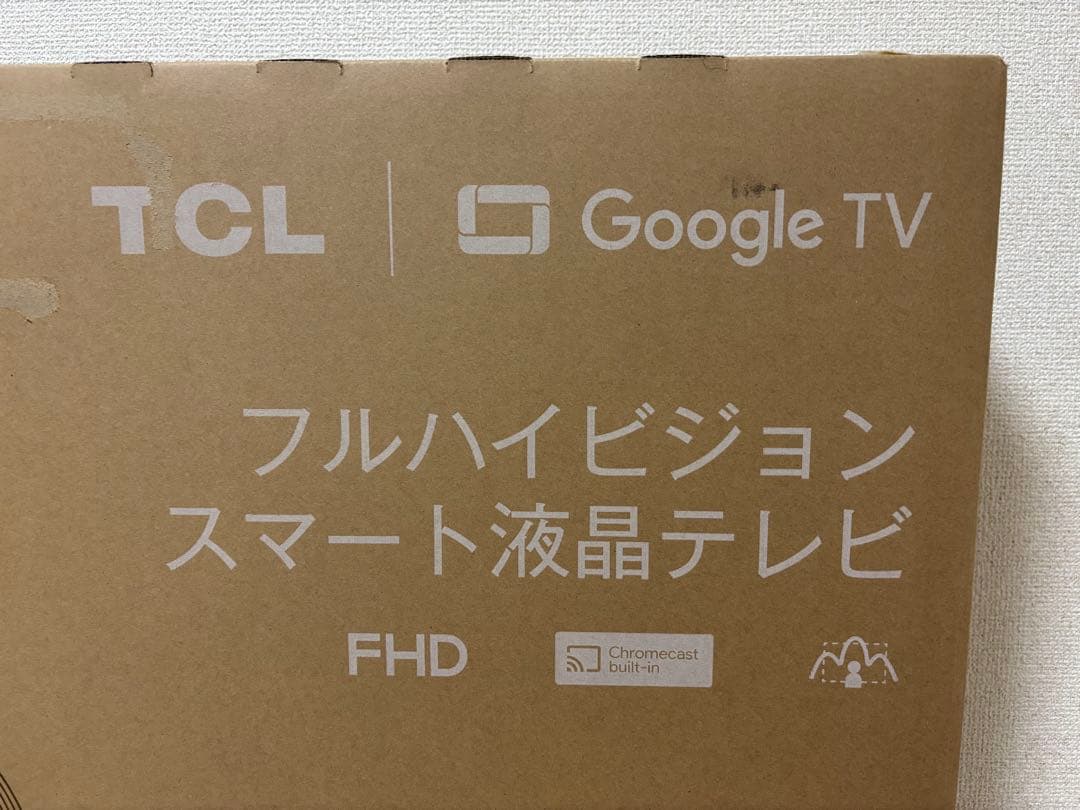 TCL 40 フルハイビジョンスマート液晶テレビ　 新品未使用