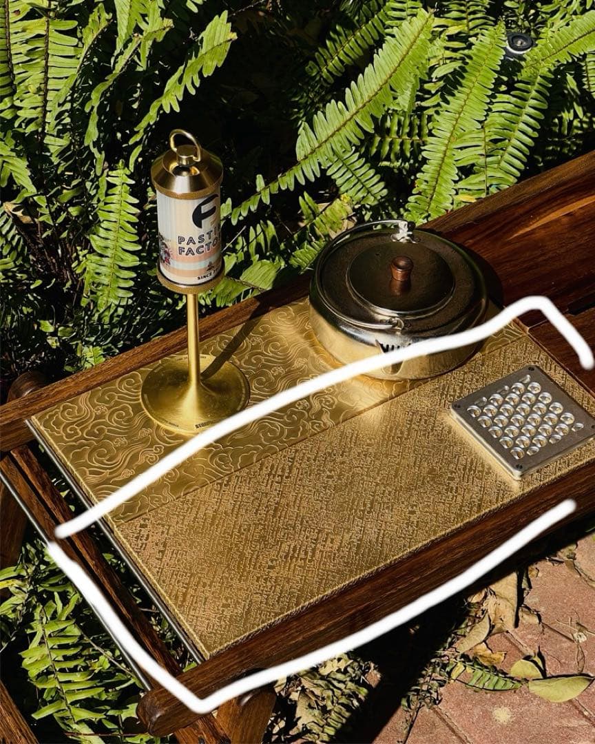 激レア！真鍮製 ハーフユニット 2枚組 天板 IGT規格 検:peak