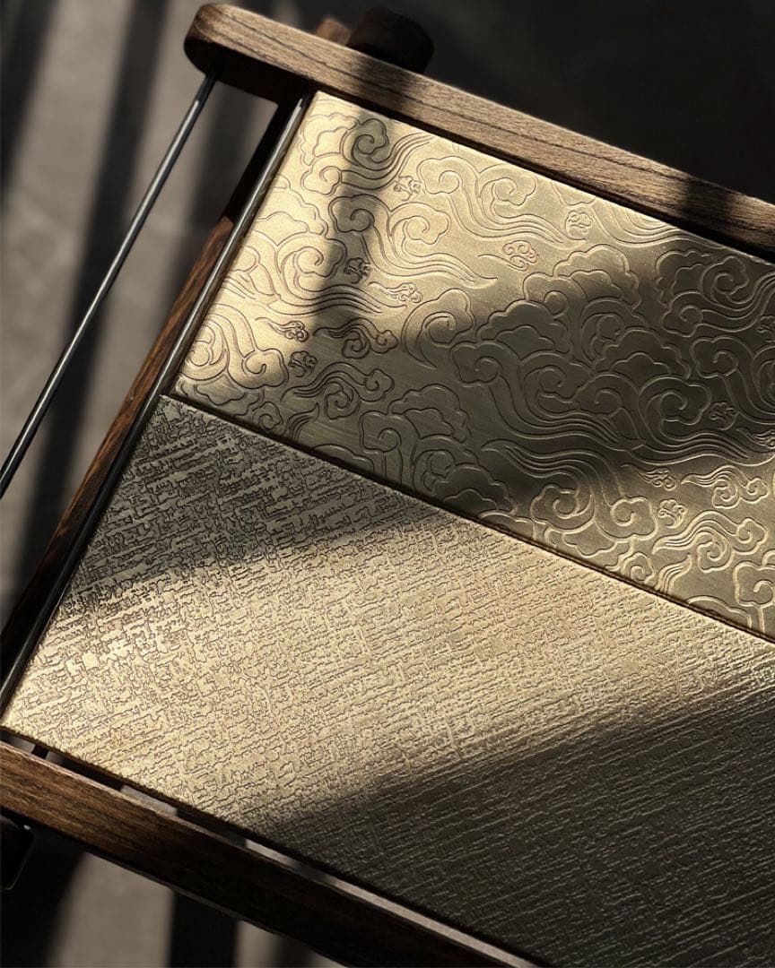 激レア！真鍮製 ハーフユニット 2枚組 天板 IGT規格 検:peak