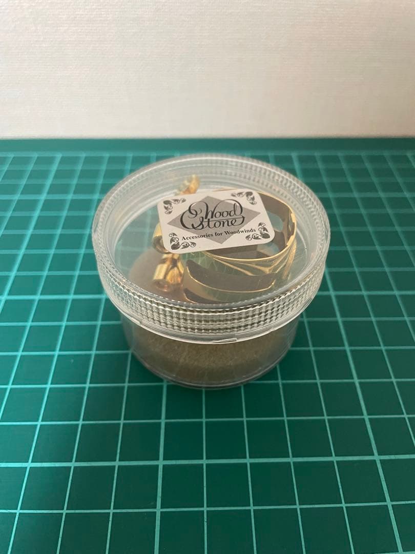 Wood Stone B♭クラリネットリガチャー　ゴールドプレート