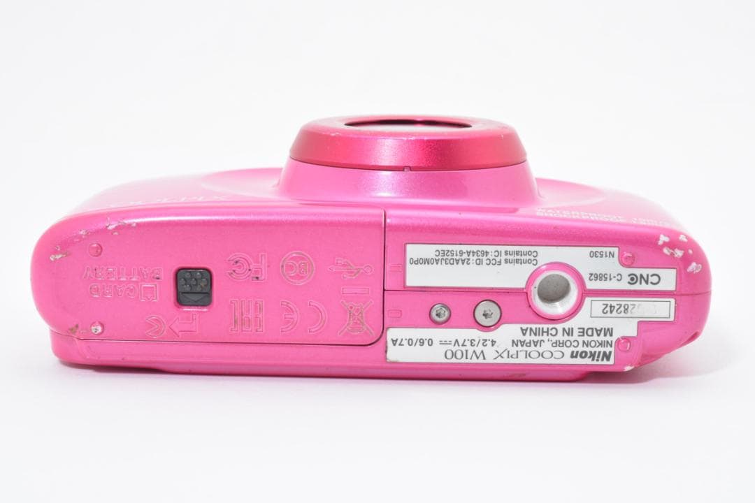ニコン　Nikon COOLPIX W100 ピンク《SDカード付すぐ使えます》