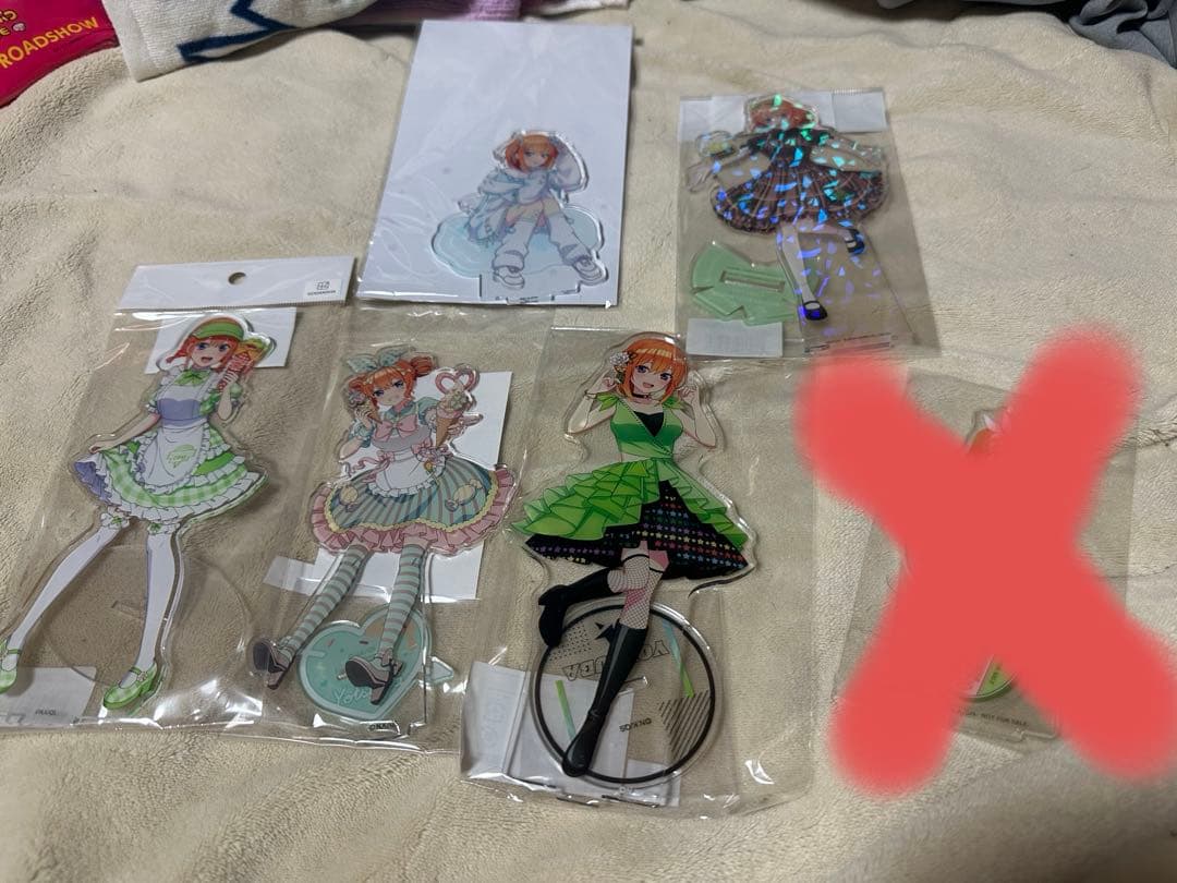 五等分の花嫁 中野四葉 アクリルスタンド 72点 バラ売り可