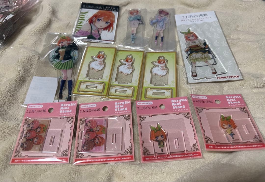 五等分の花嫁 中野四葉 アクリルスタンド 72点 バラ売り可