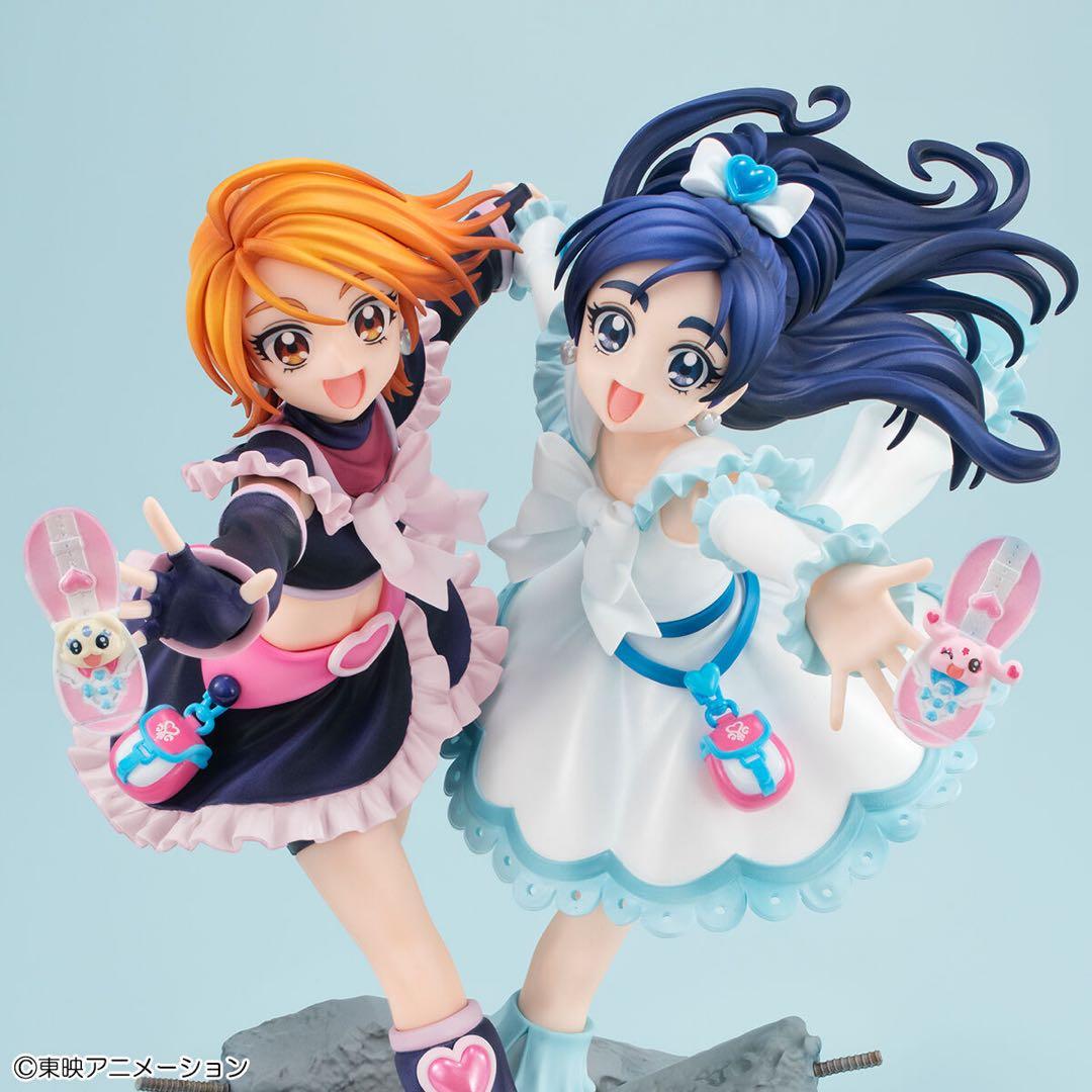 ふたりはプリキュア キュアブラック＆キュアホワイト　Lucrea フィギュア