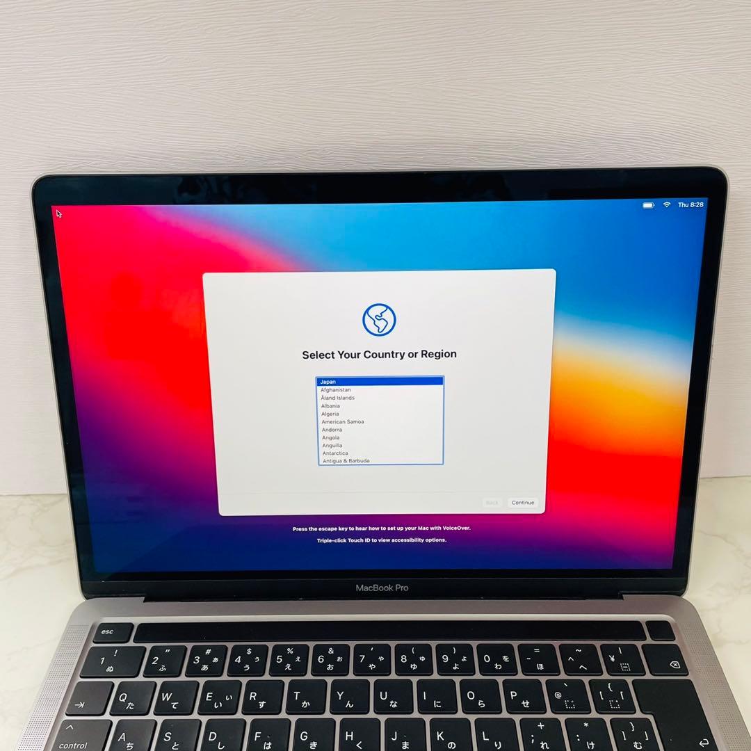 MacBook Pro 2020 M1 8GB 256GB 182回 87％