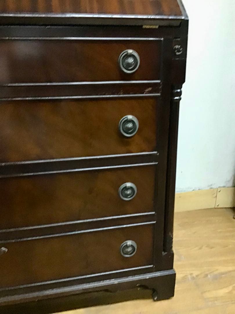 管382☆イギリス☆アンティーク☆Rosjohnロスジョン☆ライティングビューロ