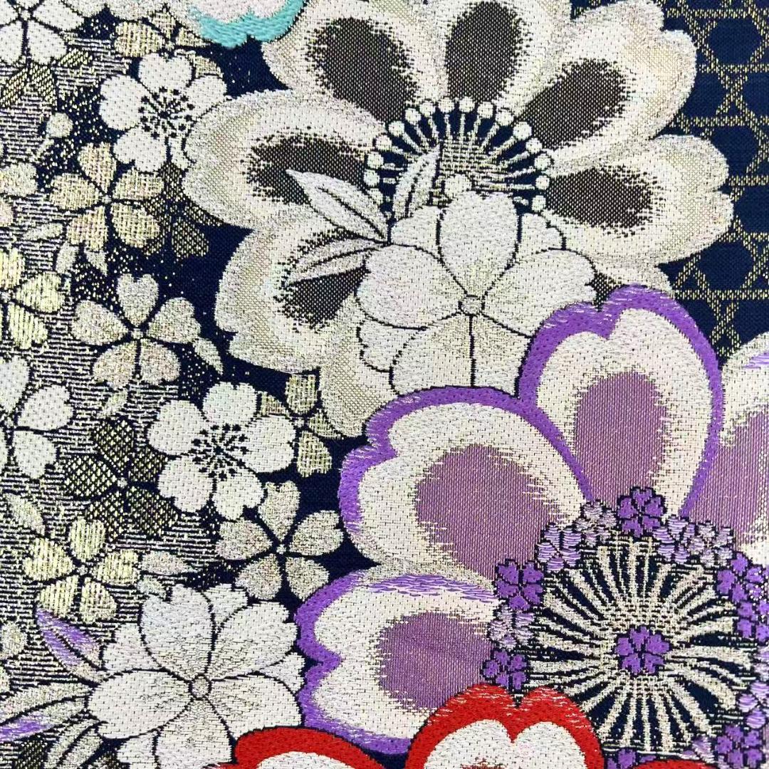 【美品】振袖セット 成人式 正絹 古典柄 振袖 ベージュ 172 ●