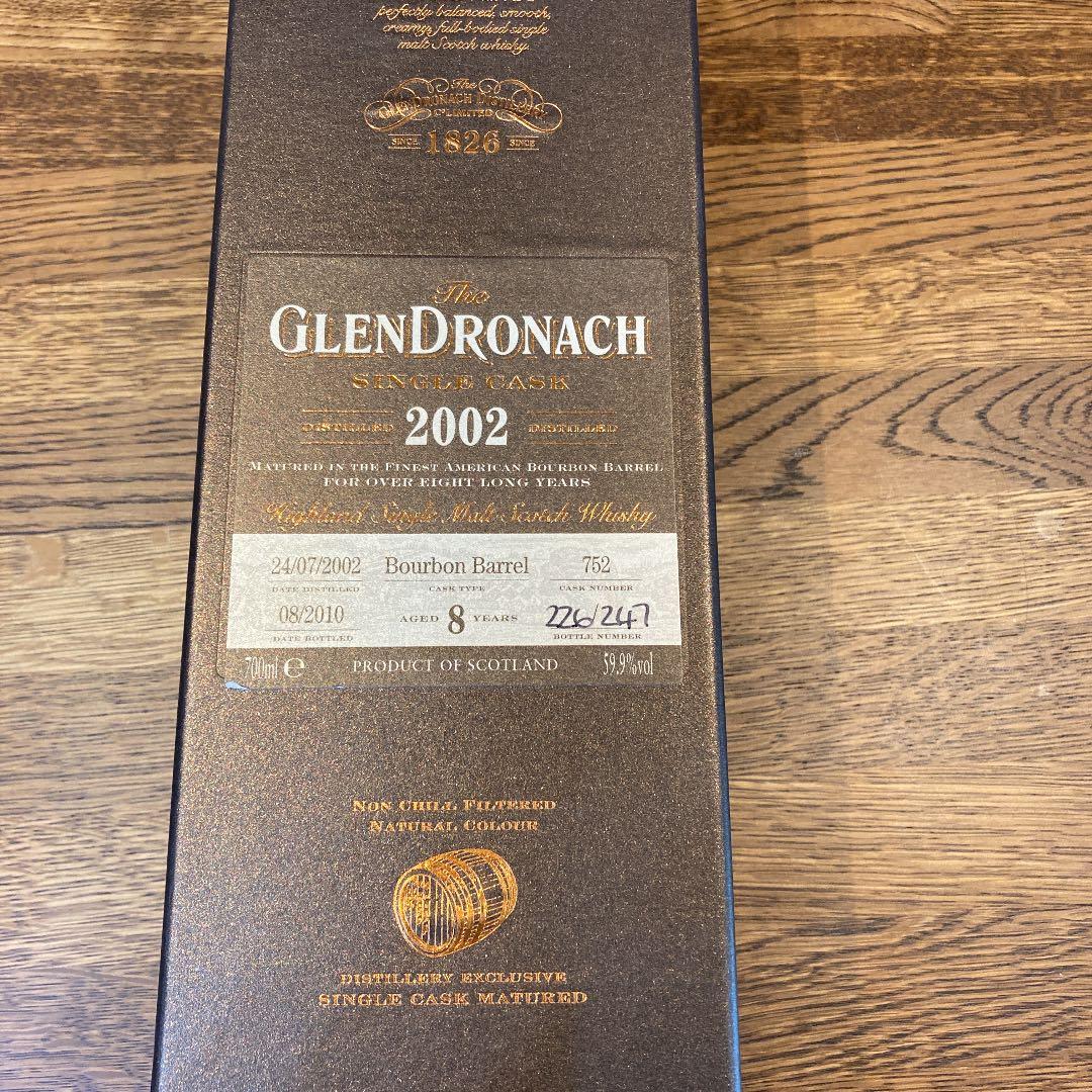 グレンドルナック空箱