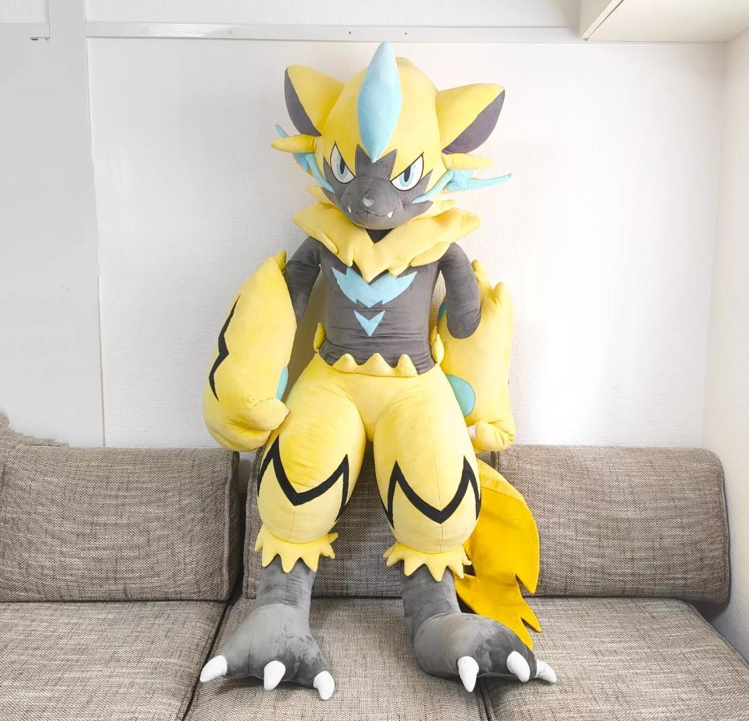 正規品 等身大 ゼラオラ ぬいぐるみ ポケモンセンターオンライン限定 150cm