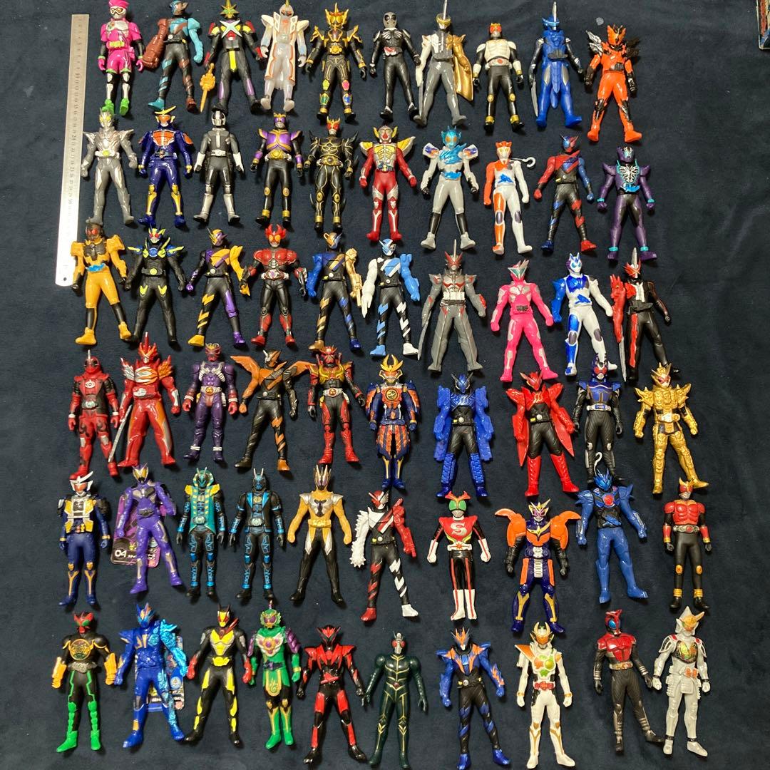 仮面ライダー フィギュア ソフビ 人形 大セット