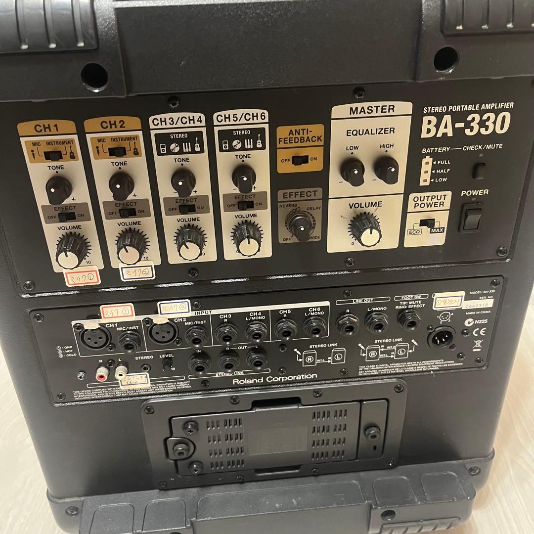 Roland ローランド BA-330 ポータブルアンプ