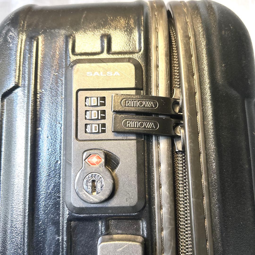RIMOWA リモワ 35L キャリーケース サルサ ブラック 機内持ち込み可