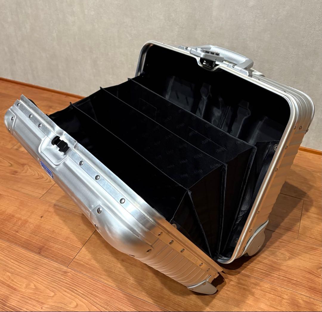 RIMOWA リモワ 928.40 トパーズ TSA 28L 廃盤 青ロゴ 美品