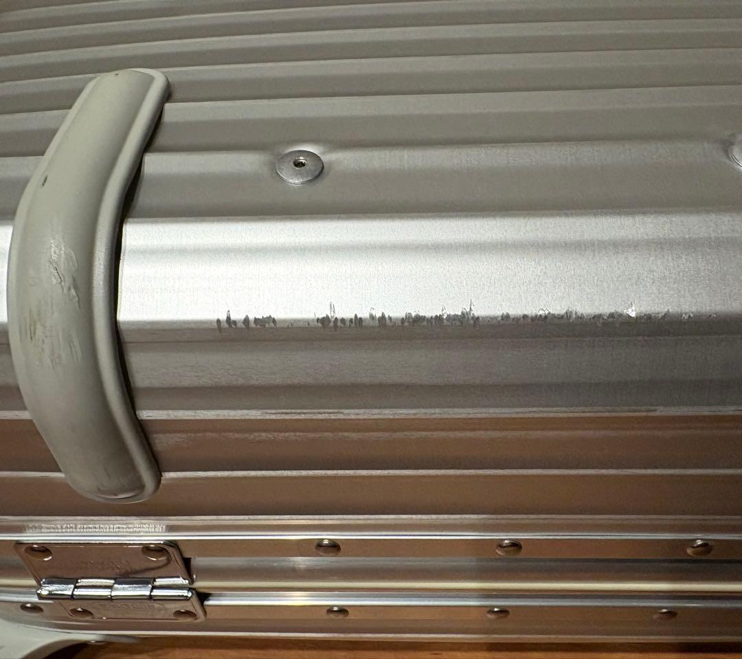 RIMOWA リモワ 928.40 トパーズ TSA 28L 廃盤 青ロゴ 美品