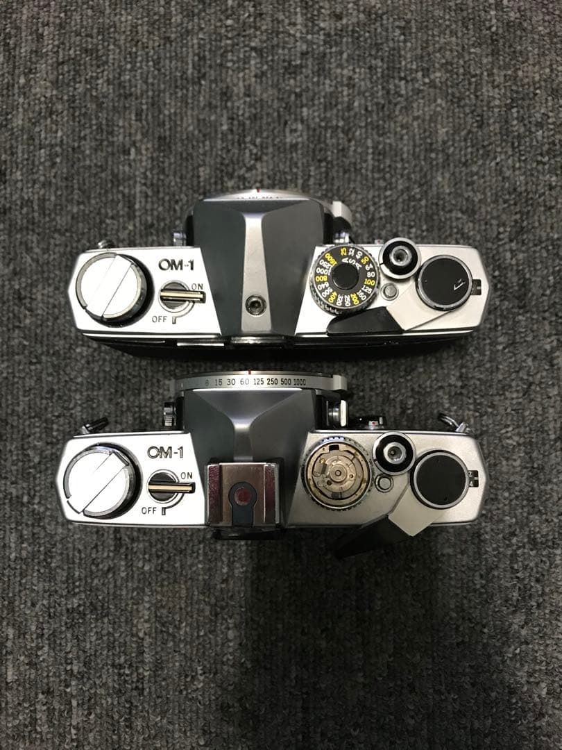 OLYMPUS OM-1 フィルムカメラ　2個　V03