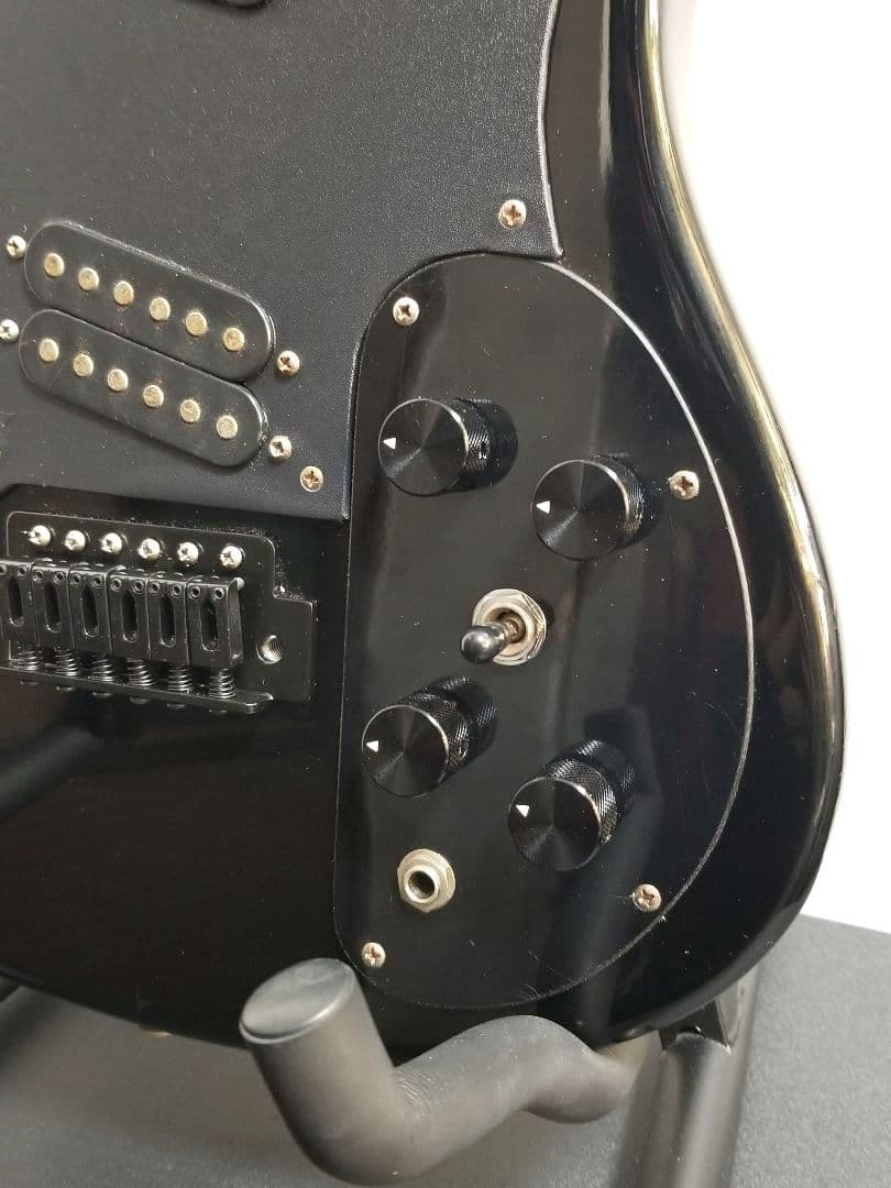 【カスタム品】ジャガード 2V2T ブラック 改造 エレキ レア ヴィンテージ