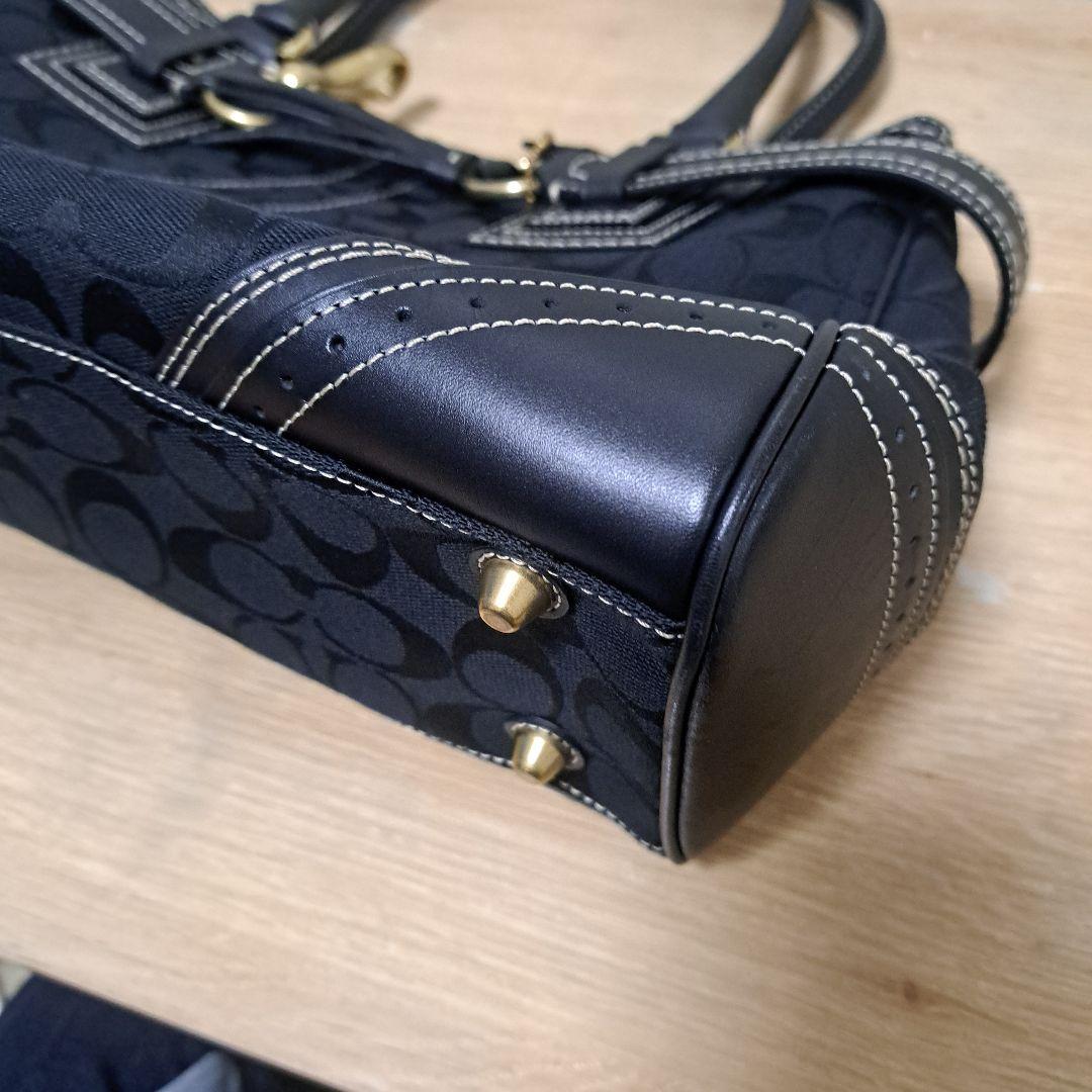 (美品）COACH　シグネチャー　ショルダーバッグ