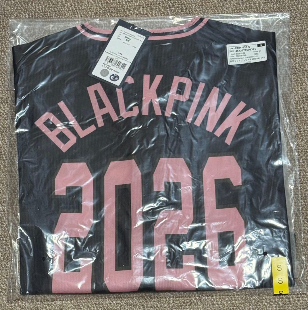 読売ジャイアンツ×BLACKPINK ユニフォーム クロップド ブラック S