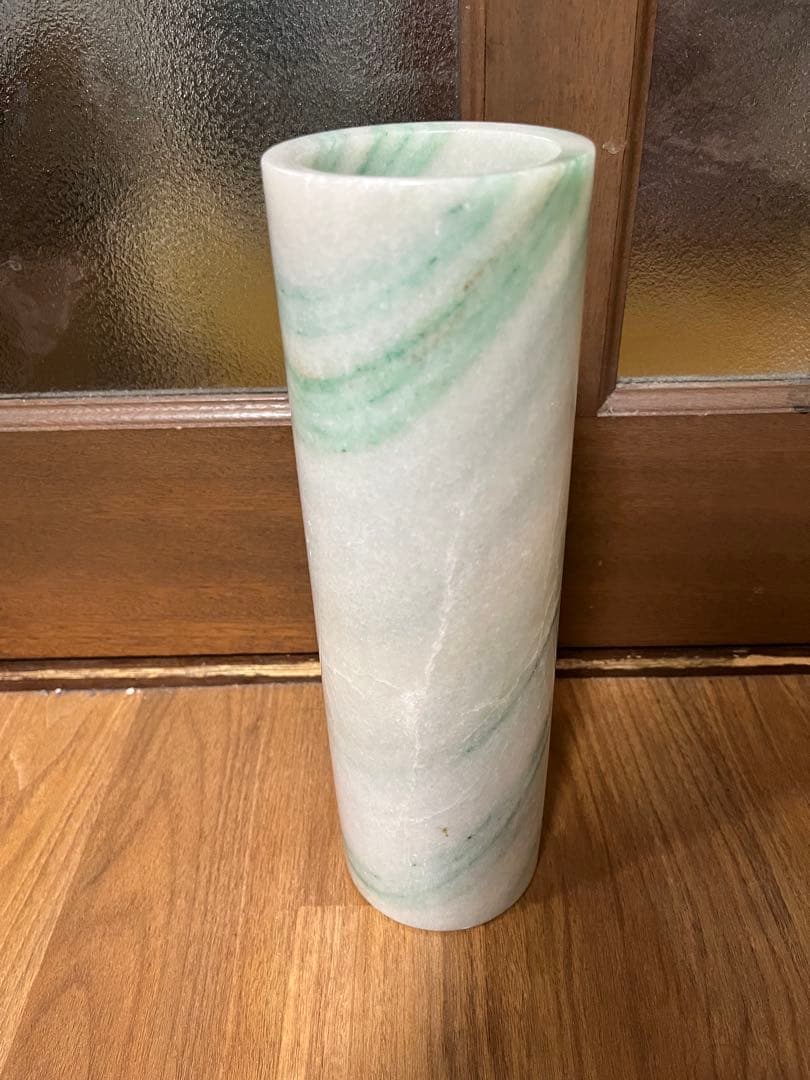 2280ｇ 本翡翠 花瓶 ひすい ヒスイ フラワーベース