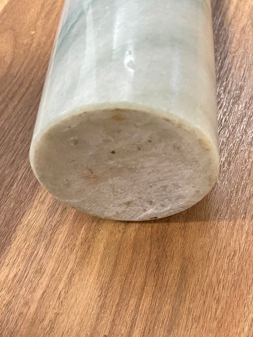 2280ｇ 本翡翠 花瓶 ひすい ヒスイ フラワーベース