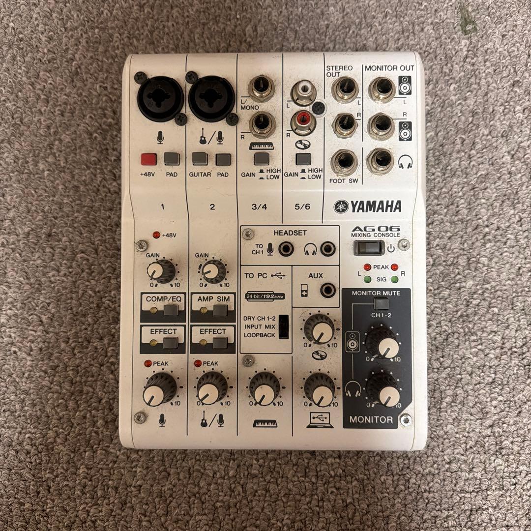 み*い様 YAMAHA AG06 オーディオインターフェイス