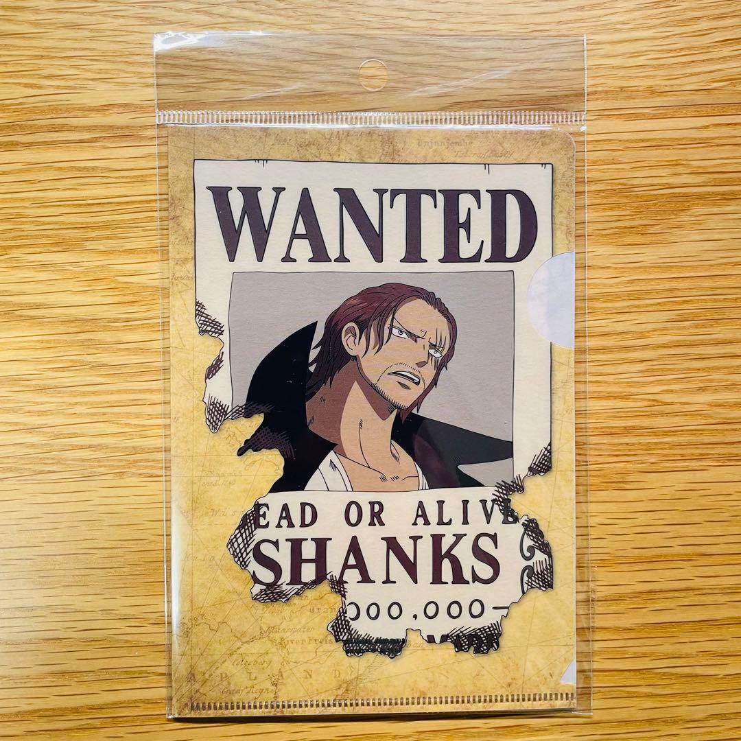 デ*ー様 P.O.P PBM シャンクス＋A6クリアファイル&ポストカードセット